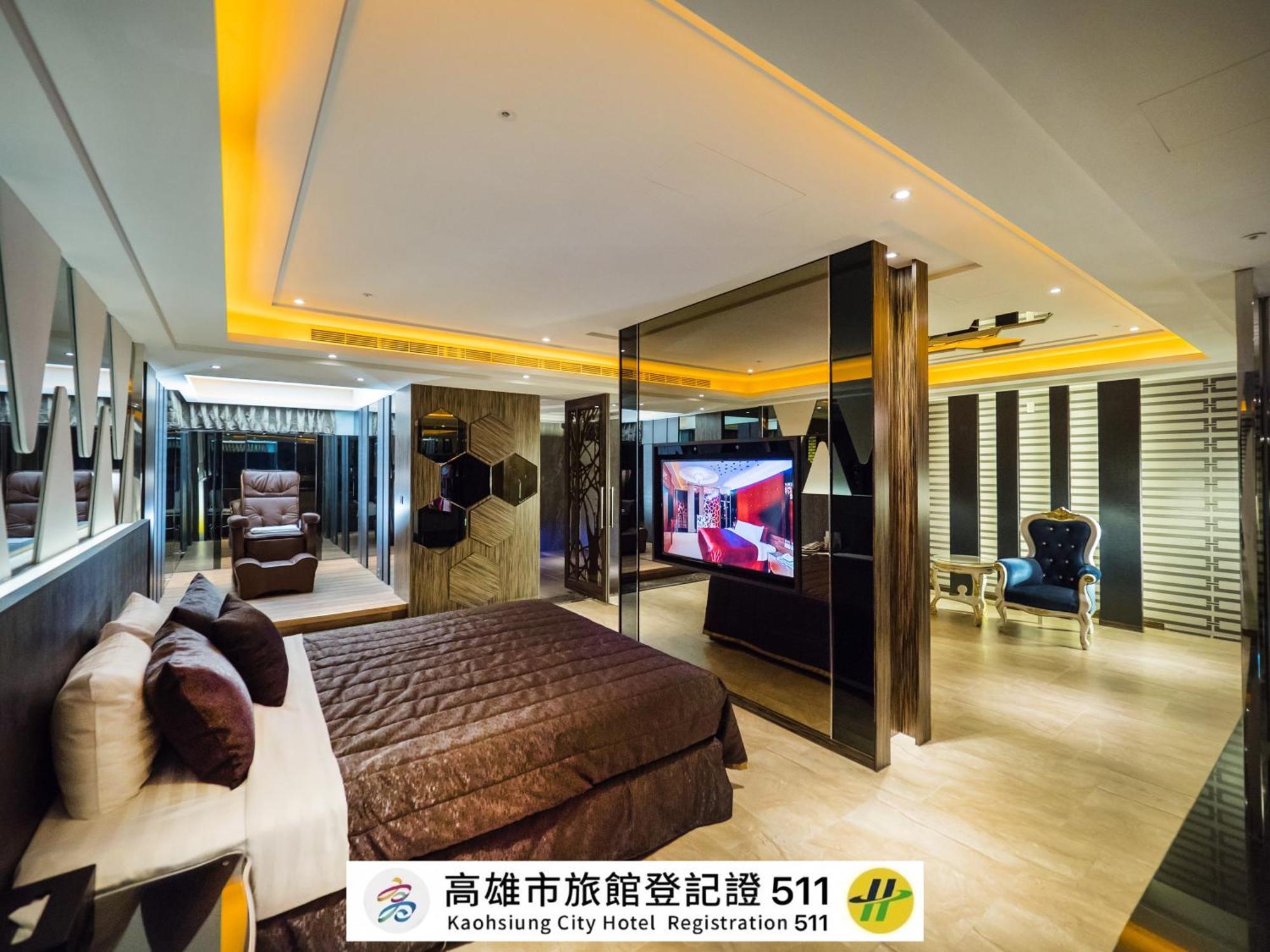 Wei Feng Qing MOTEL Kaohsiung Exterior foto